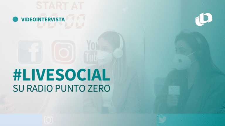 videointervista live social itp srl per radio punto zero